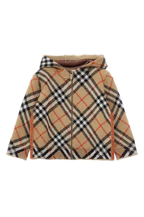 BURBERRY 'Jimmy' hoodie For Unisex baby 100% wool