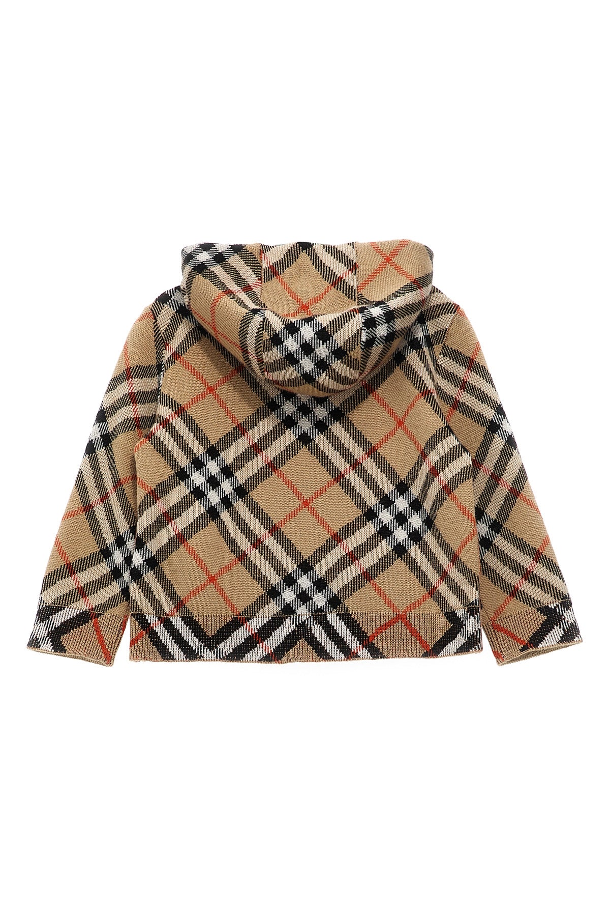 BURBERRY 'Jimmy' hoodie For Unisex baby 100% wool
