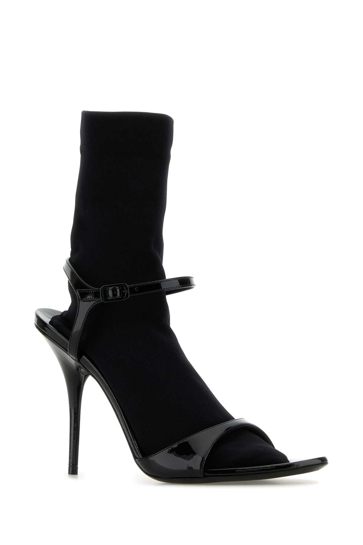 BALENCIAGA AVENUE S.SOCK H110 For Women Exterior: 100% Calf 100% Fabric Interior: 100% Leather 100% Fabric Sole: Leather
