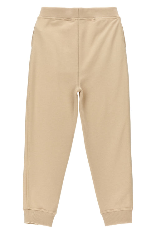 BURBERRY 'Jackson' joggers For Baby girl 100% cotton