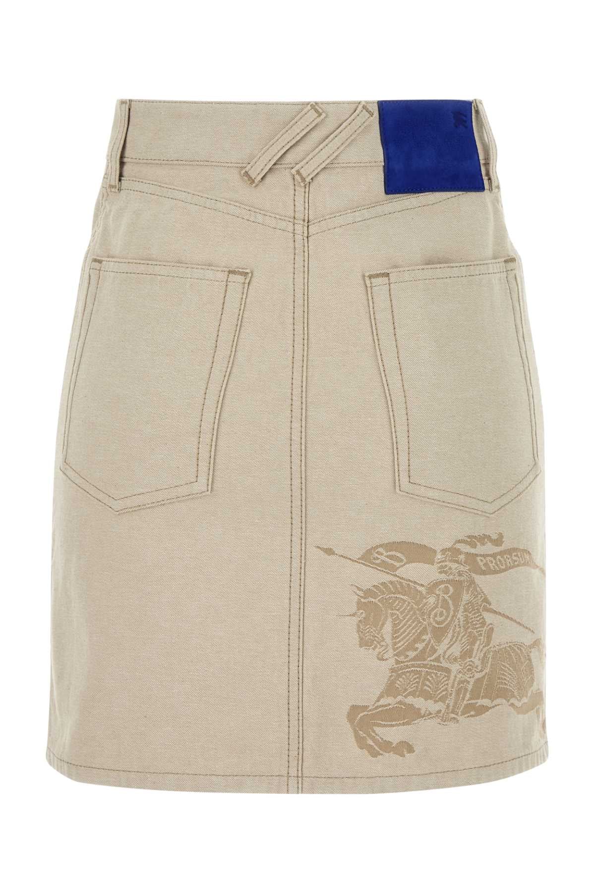 BURBERRY W SKIRTS For Women Exterior: 100% Cotton