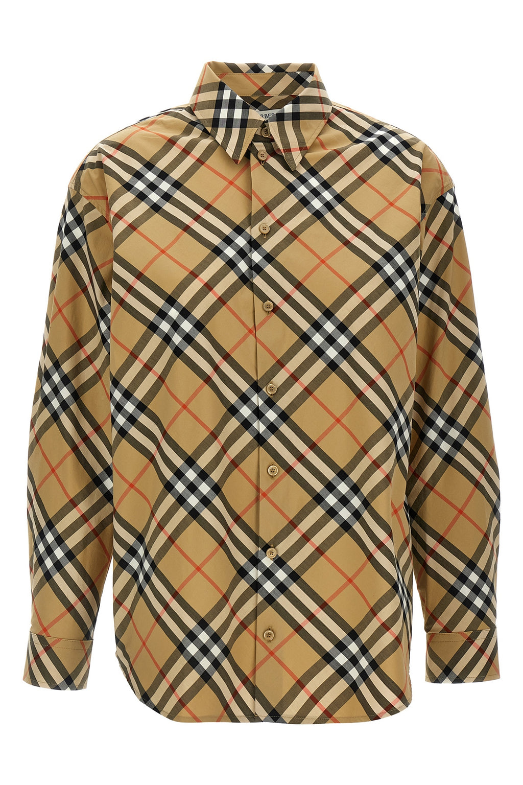 BURBERRY Check shirt For Women 100% cotton