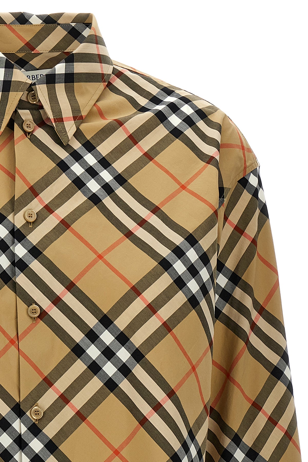 BURBERRY Check shirt For Women 100% cotton