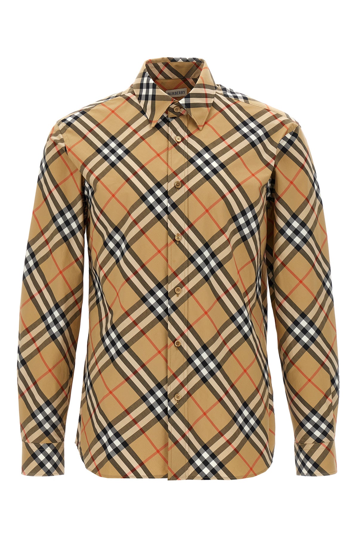 BURBERRY Check shirt For Men 100% cotton