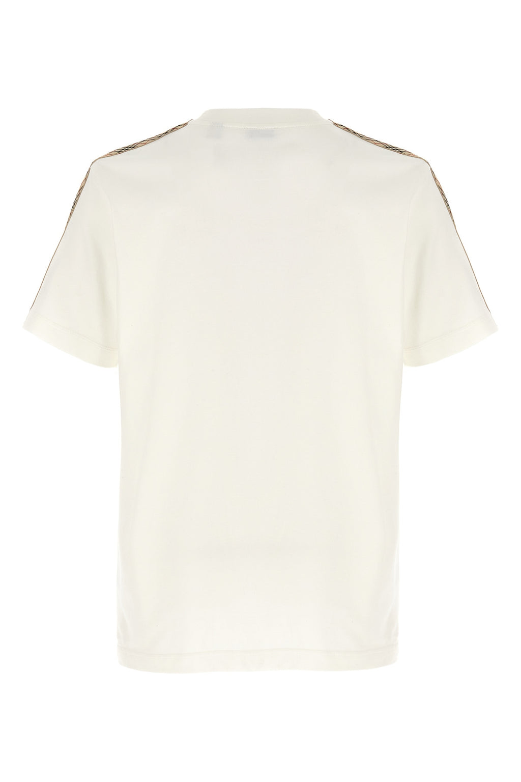 BURBERRY Check tape t-shirt