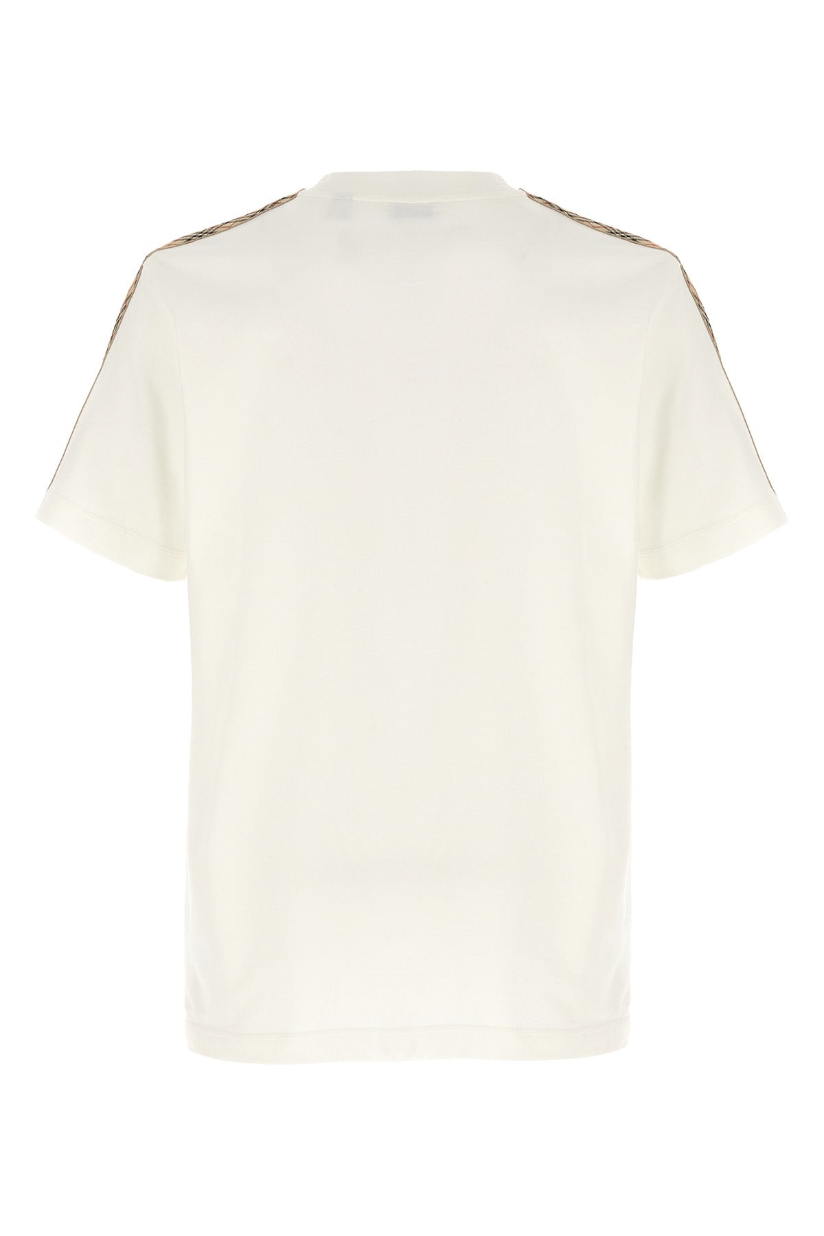 BURBERRY Check tape t-shirt