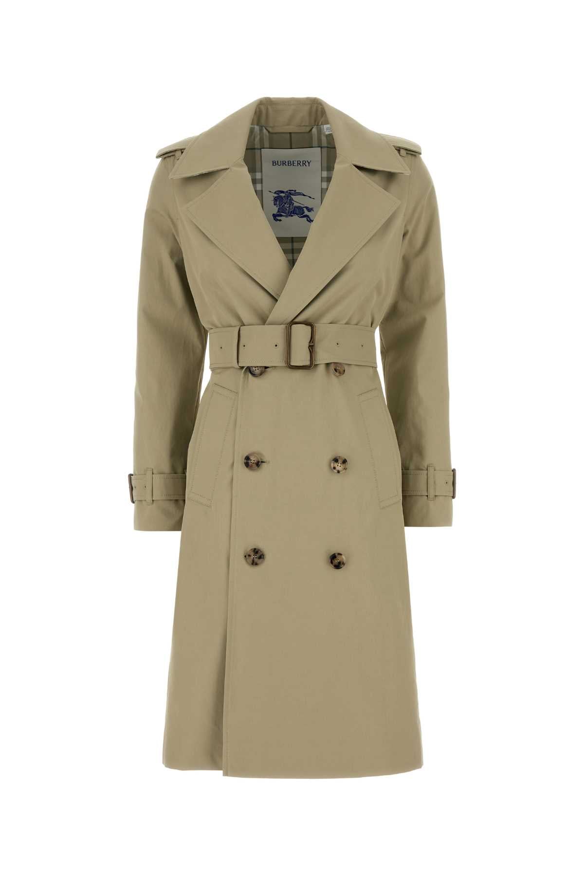 BURBERRY W RAINWEAR For Women Exterior: 100% Cotton Lining: 100% Cotton