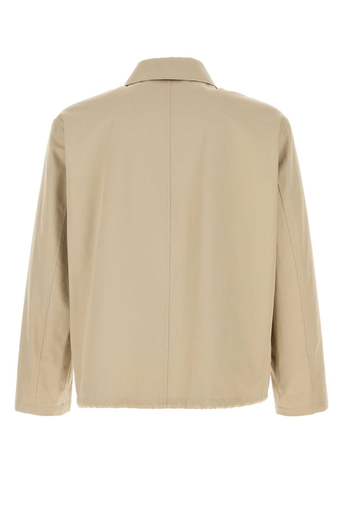 BURBERRY M JACKETS For Men Exterior: 100% Cotton Lining: 100% Cotton