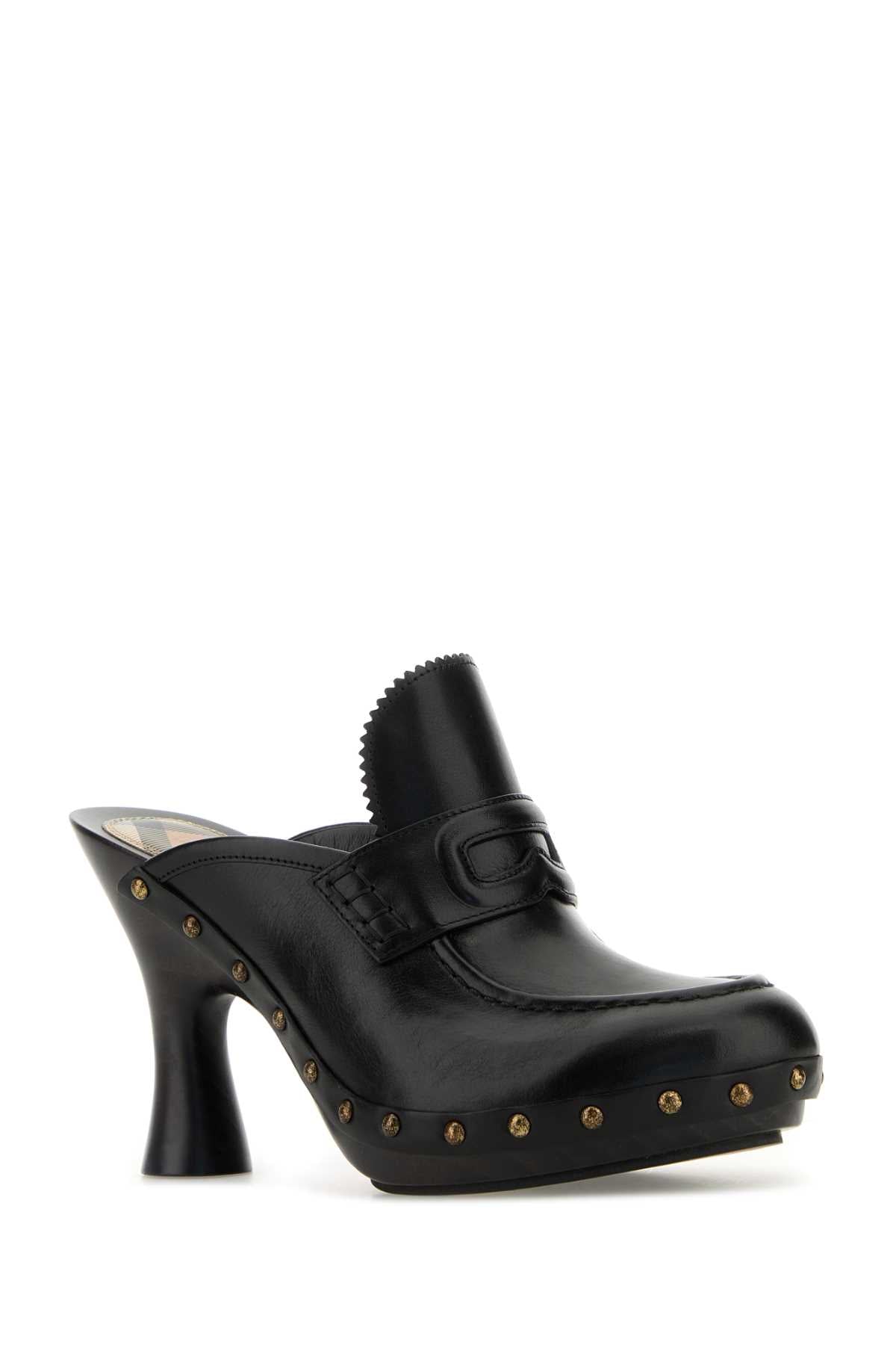 BURBERRY WOMENS SANDALS For Women Exterior: 100% Leather Interior: 100% Leather Sole: Rubber