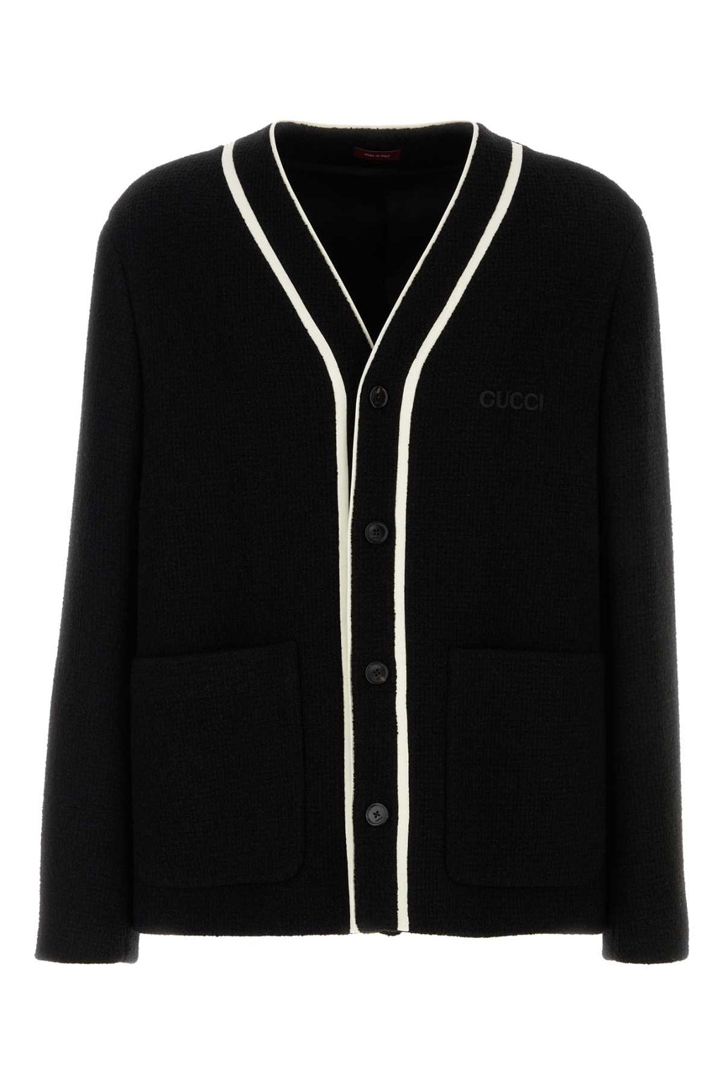 GUCCI CARDIGAN LANA BOUCLE For Men Exterior: 95% Wool 5% Nylon Lining: 100% Cotton