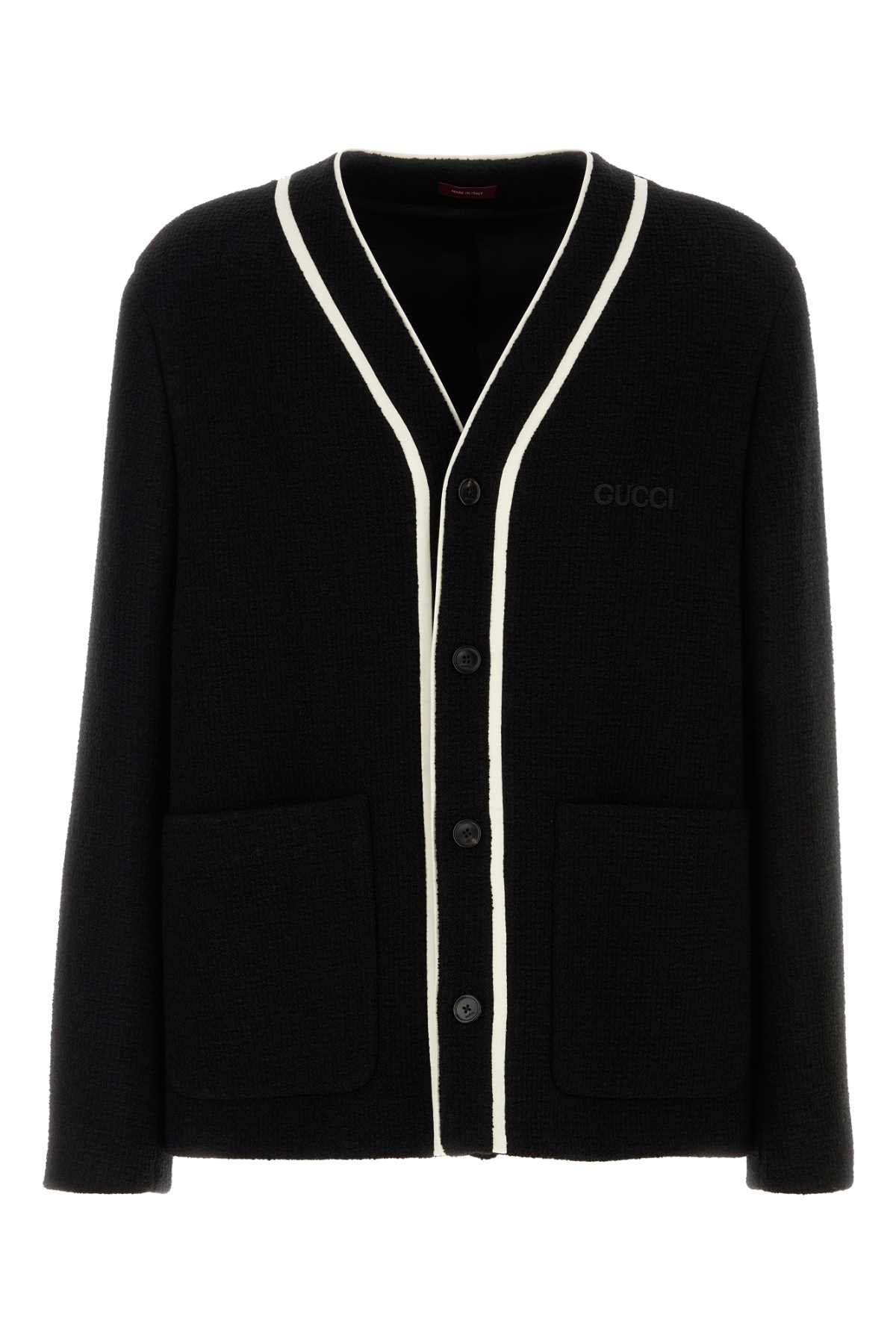 GUCCI CARDIGAN LANA BOUCLE For Men Exterior: 95% Wool 5% Nylon Lining: 100% Cotton