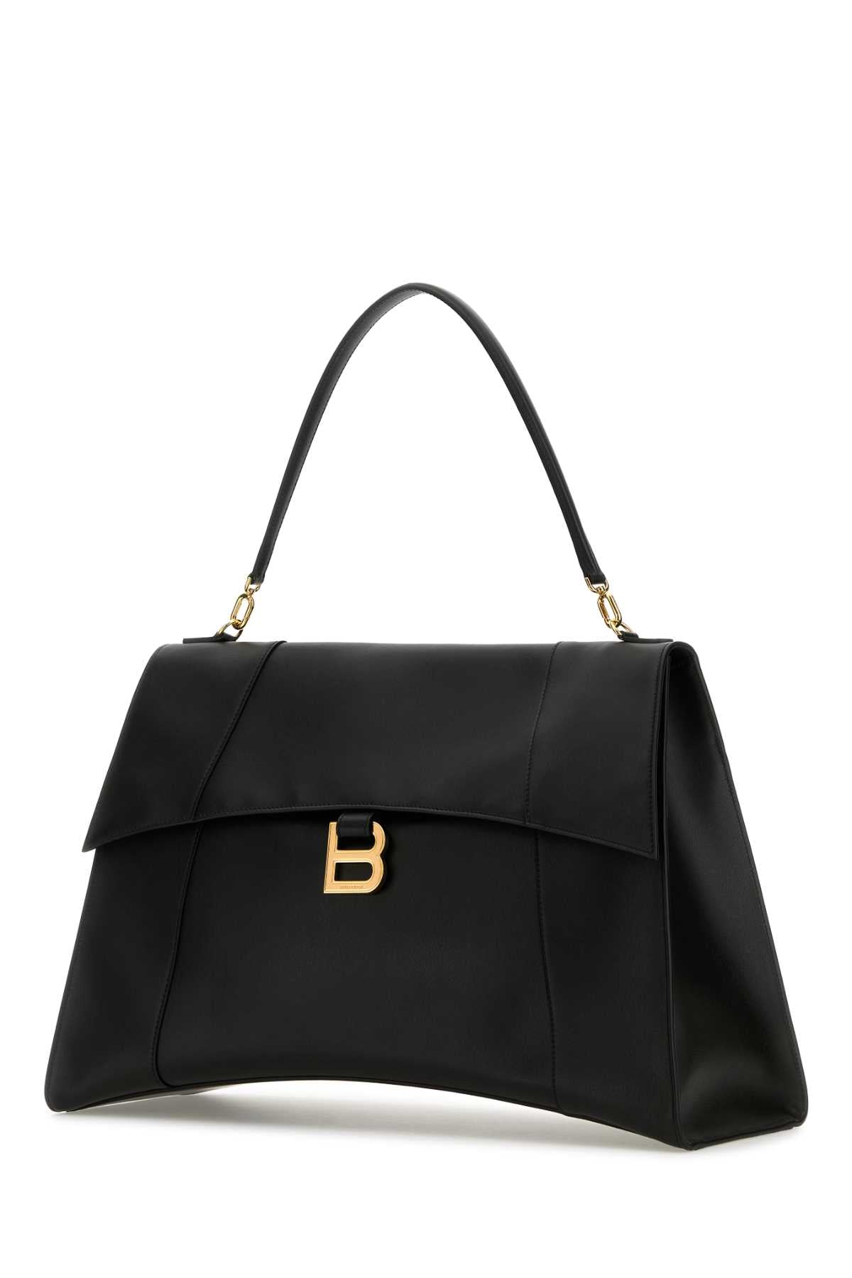 BALENCIAGA HOURGL SOF TO HA L For Women Exterior: 100% Calf Lining: 100% Leather Finishing: Golden metal