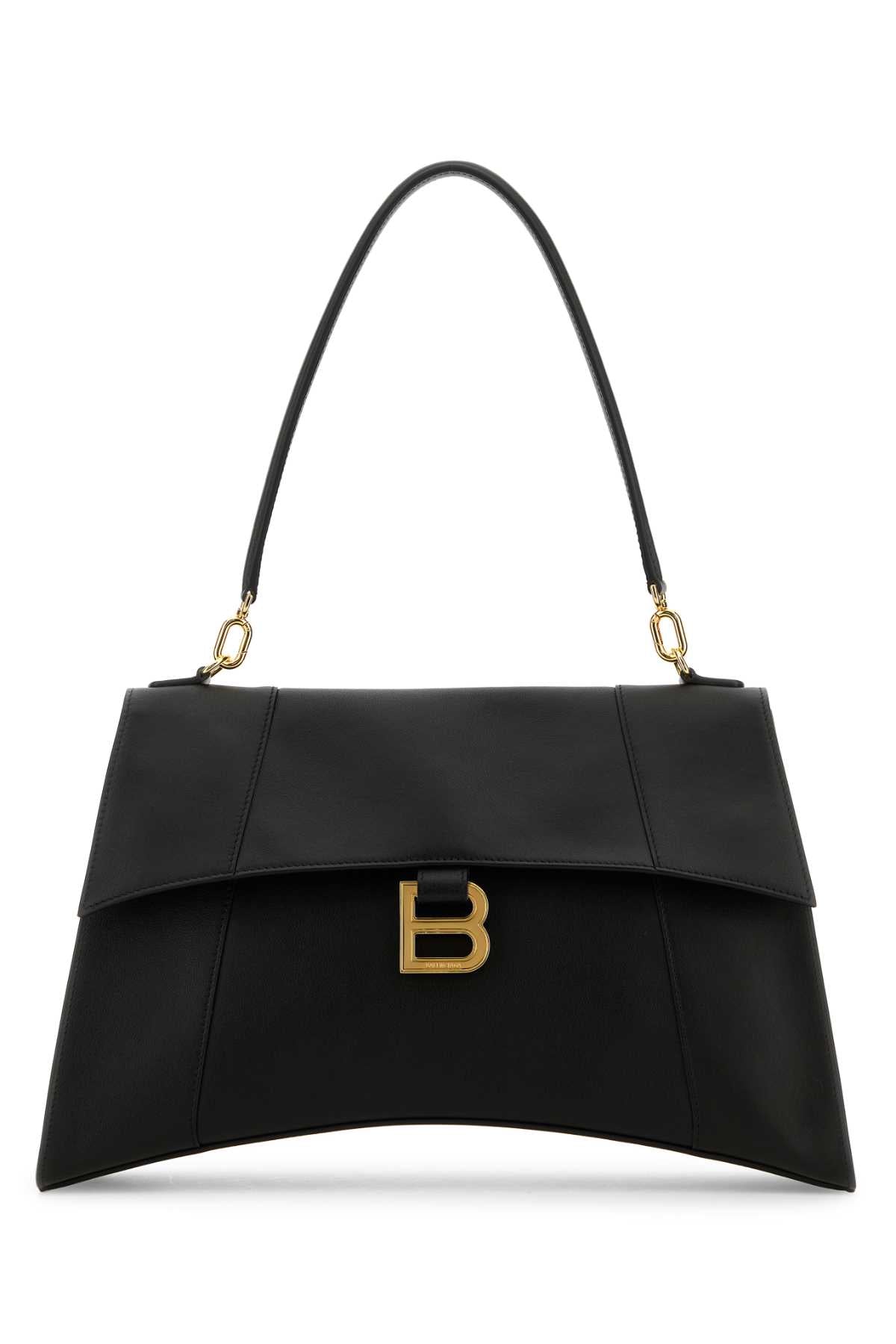 BALENCIAGA HOURGL SOF TO HA M For Women Exterior: 100% Calf Lining: 100% Leather Finishing: Golden metal