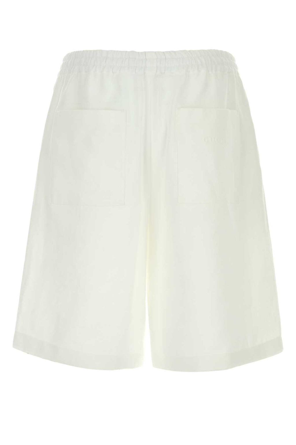 GUCCI SHORT PANT PLAIN LINEN
