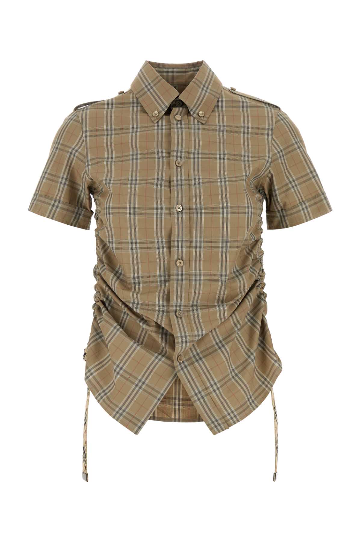BURBERRY W WOVEN TOPS For Women Exterior: 100% Cotton