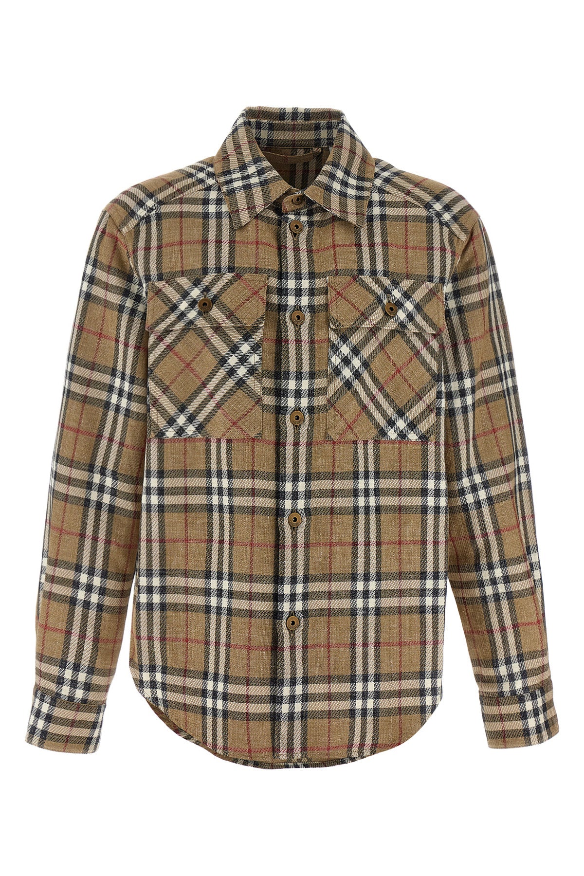 BURBERRY Double face shirt For Men 66% cotton, 34% linen