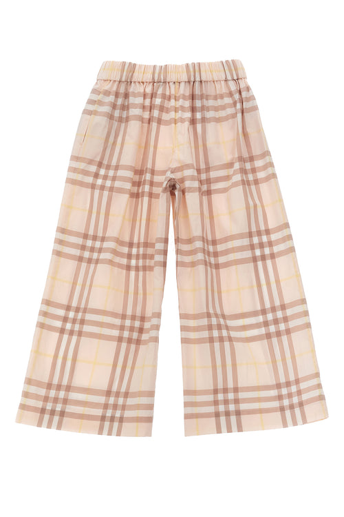 BURBERRY 'Maya' pants For Baby girl 100% cotton