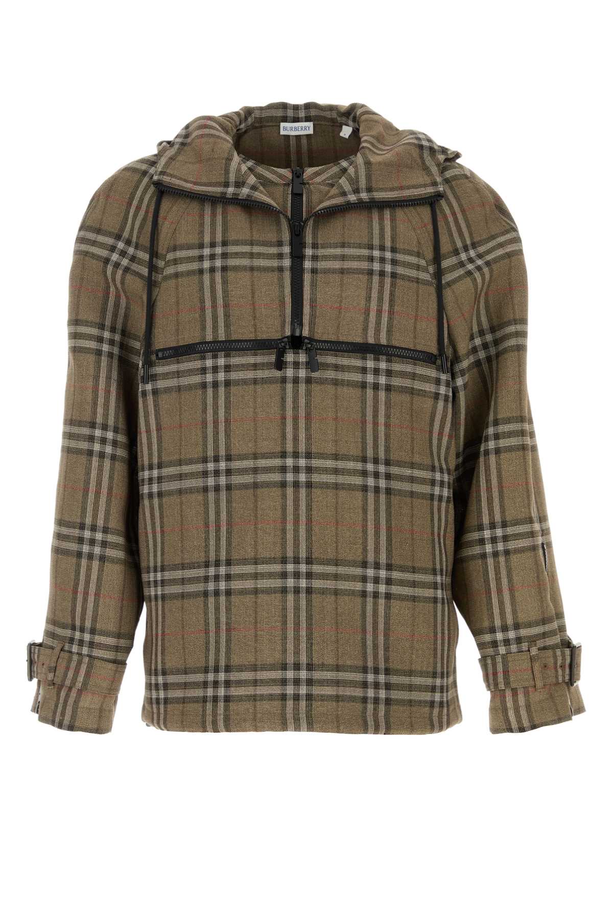 BURBERRY M JACKETS For Men Exterior: 58% Viscose 42% Silk