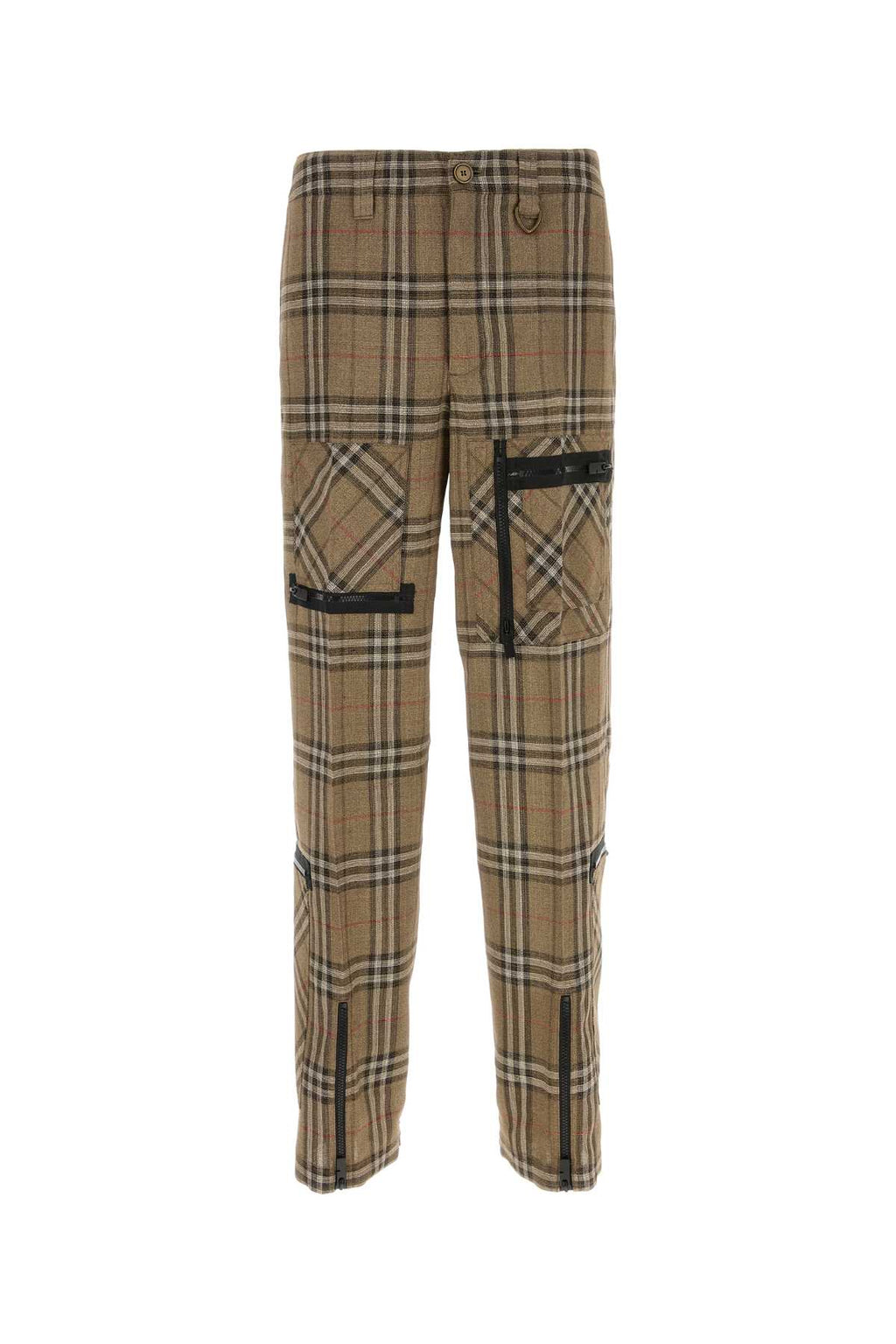 BURBERRY M TROUSERS For Men Exterior: 58% Viscose 42% Silk