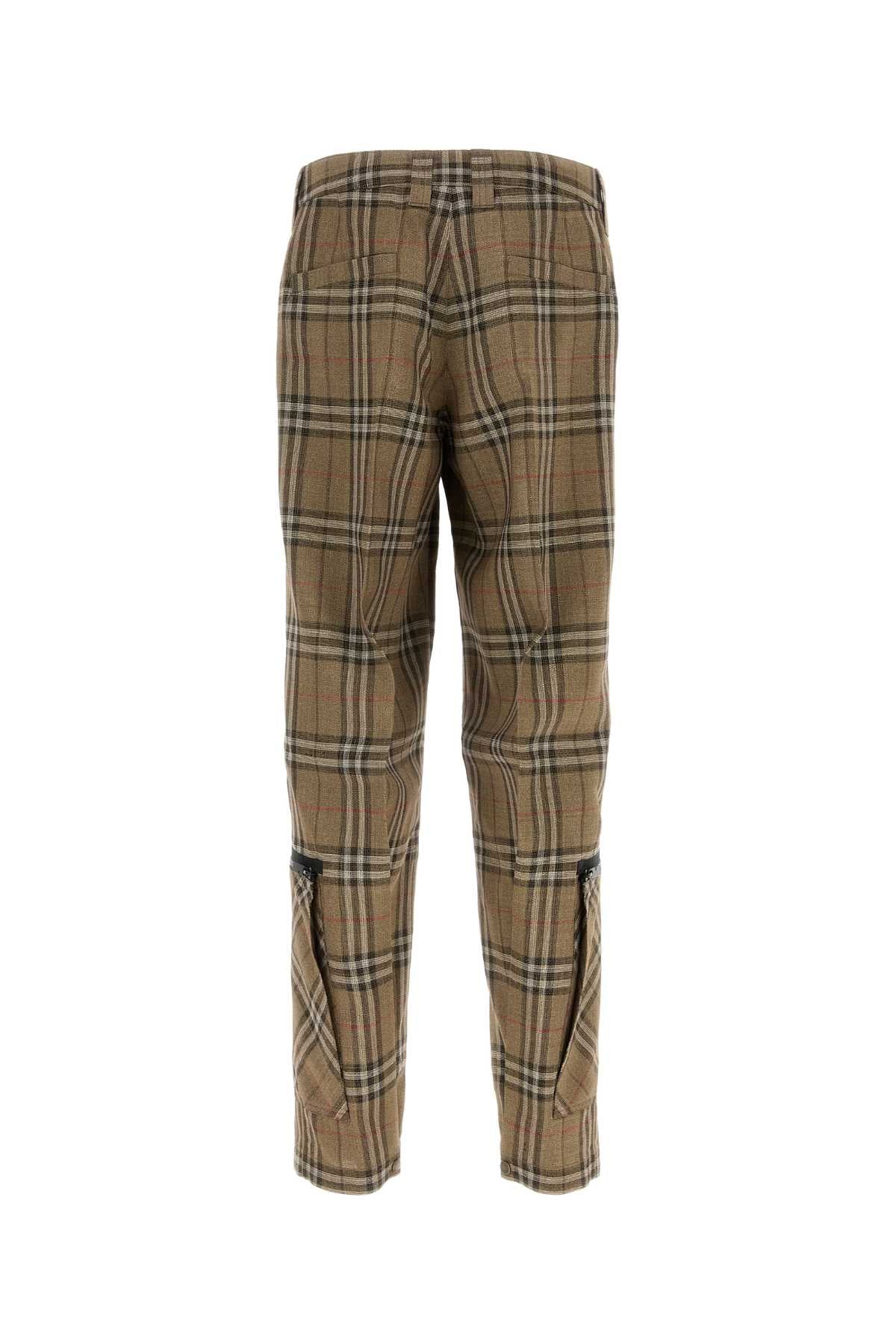BURBERRY M TROUSERS For Men Exterior: 58% Viscose 42% Silk