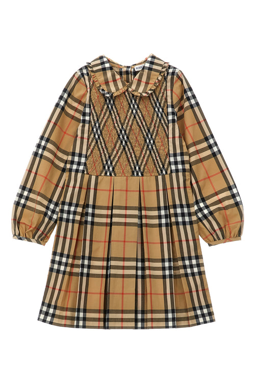 BURBERRY 'Ida' dress For Baby girl 100% cotton