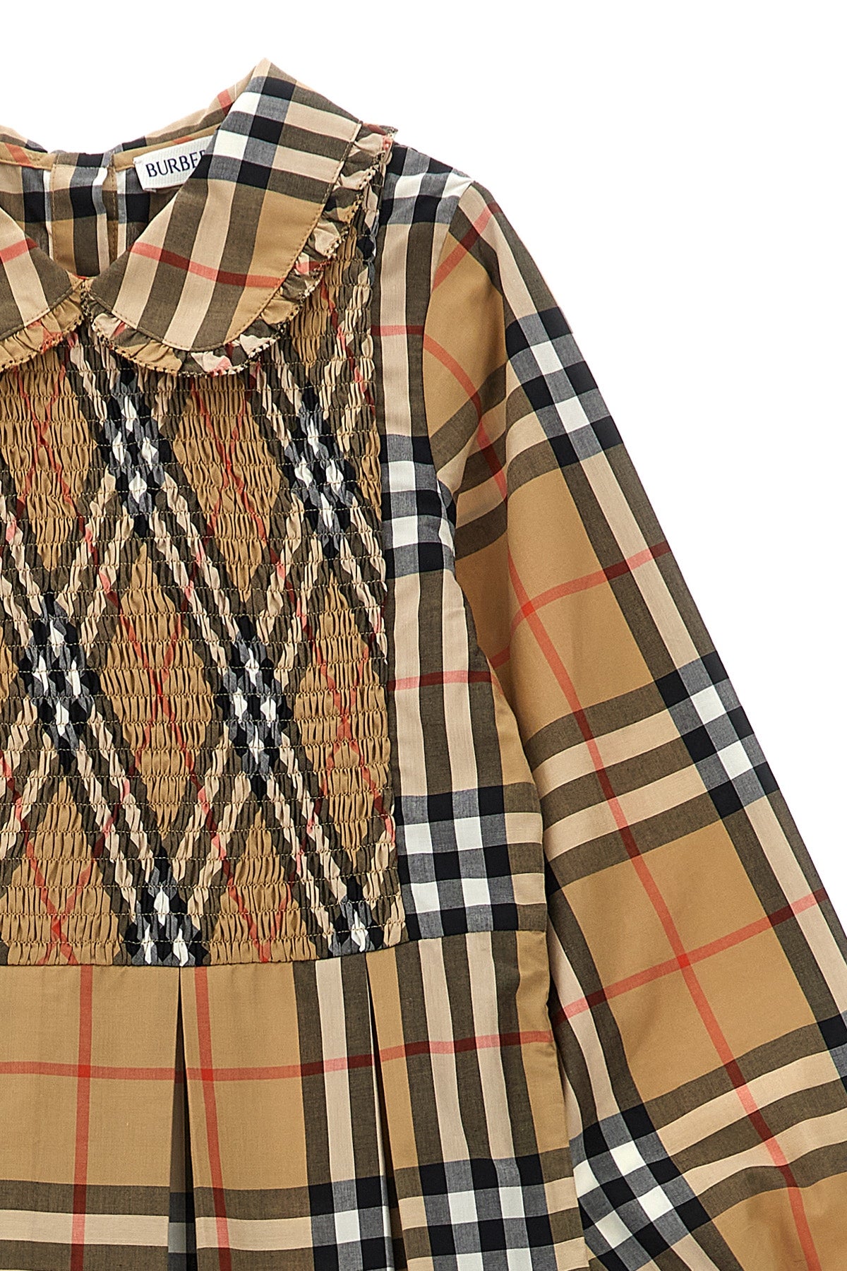 BURBERRY 'Ida' dress For Baby girl 100% cotton