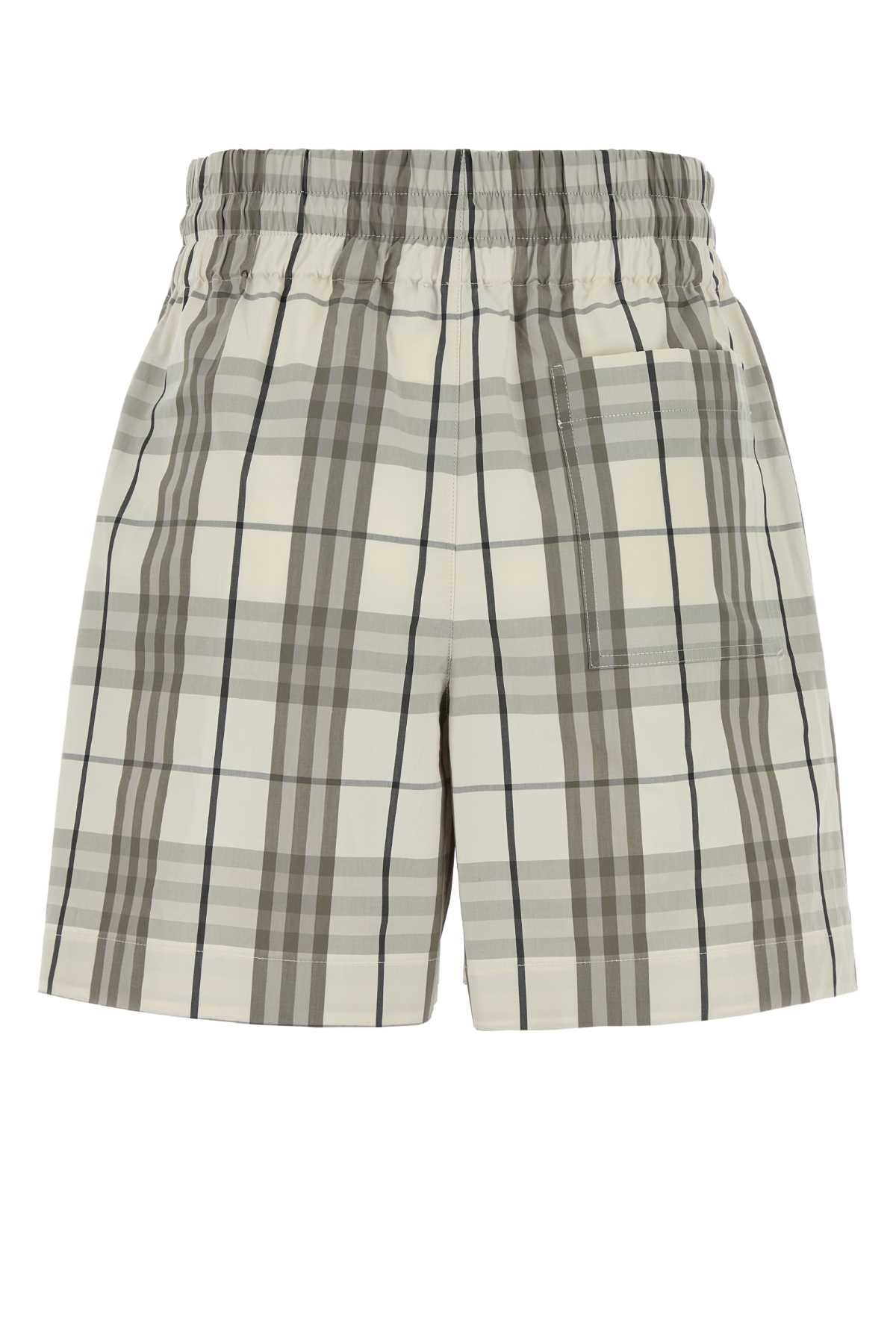 BURBERRY W TROUSERS For Women Exterior: 100% Cotton