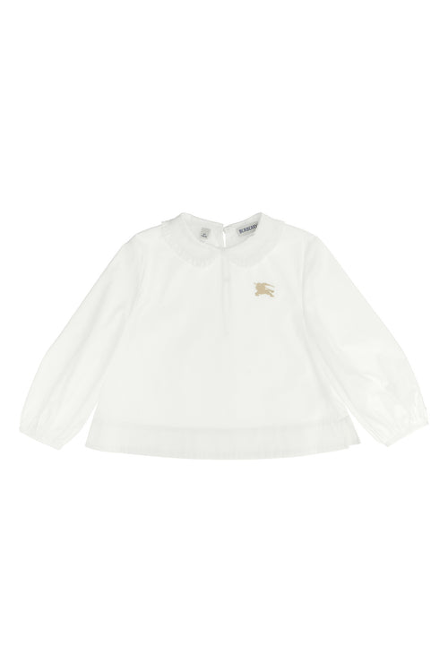 BURBERRY 'Cora' shirt For Baby girl 96% cotton, 4% elastane