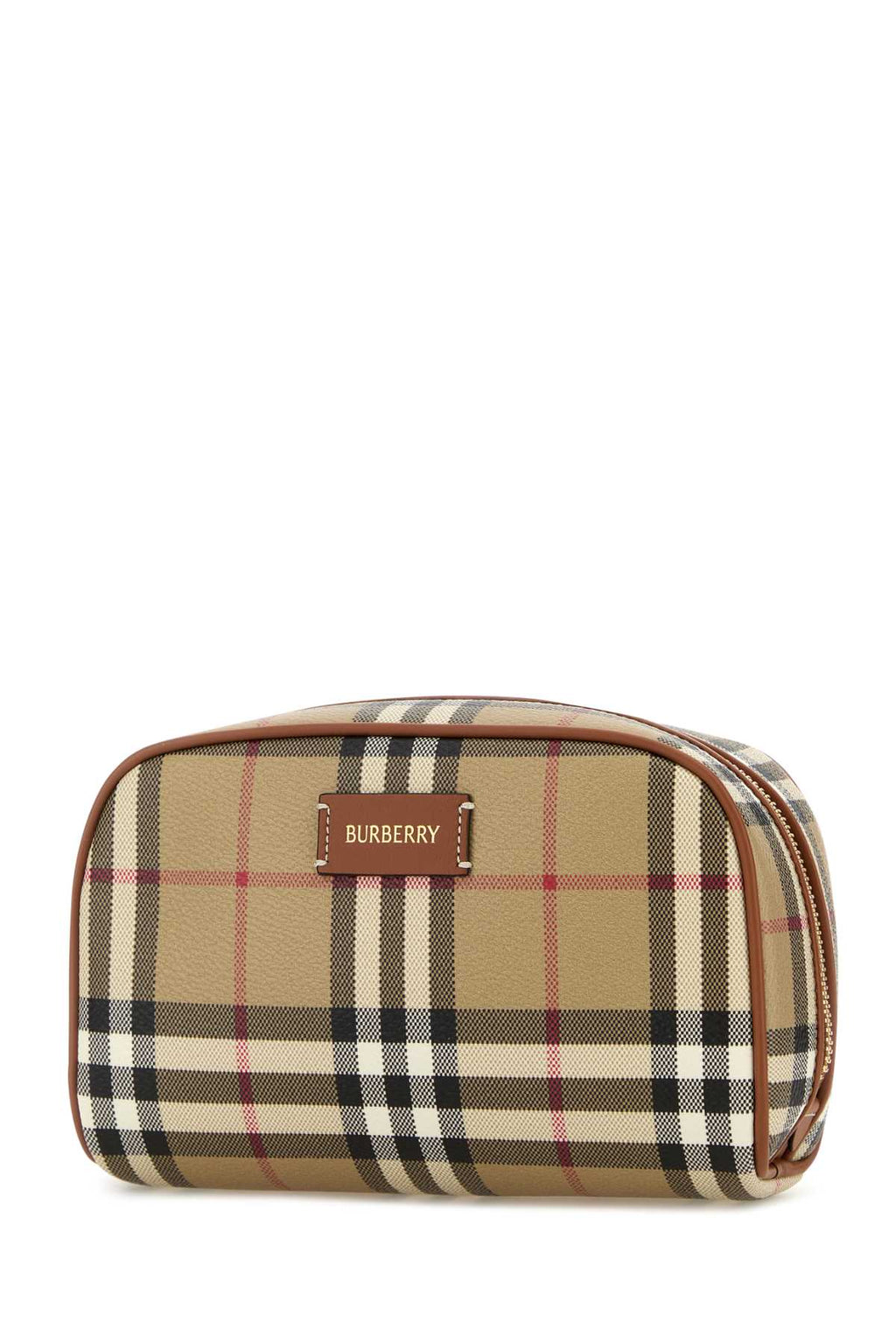 BURBERRY LS SM COSMETIC POUCH DFC For Women Exterior: 100% Fabric Lining: 100% Fabric Finishing: Golden metal