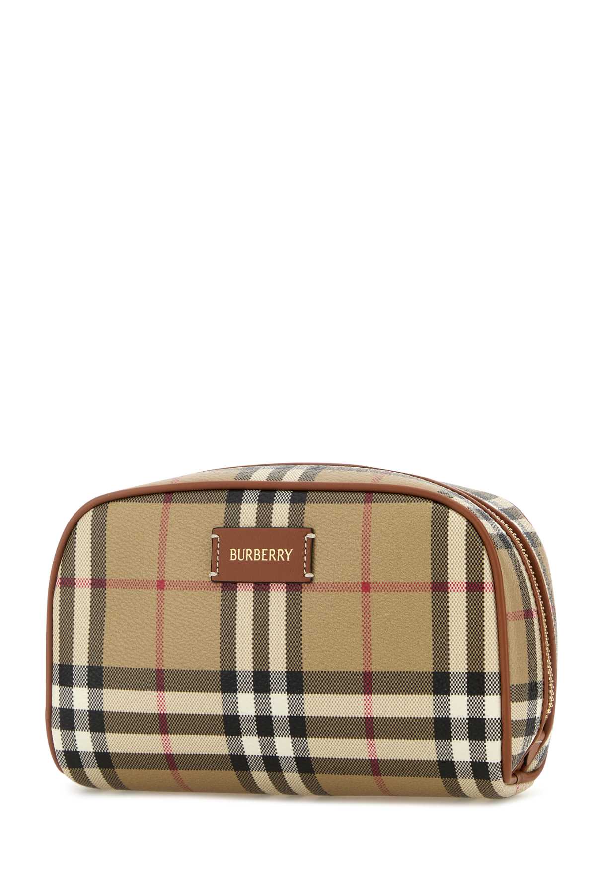 BURBERRY LS SM COSMETIC POUCH DFC For Women Exterior: 100% Fabric Lining: 100% Fabric Finishing: Golden metal