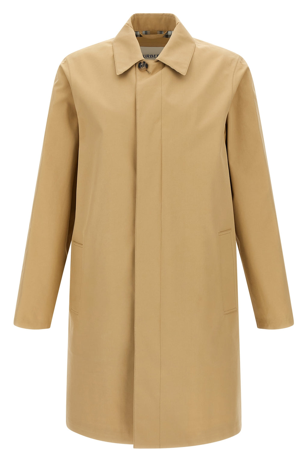 BURBERRY 'York' car coat For Men 100% cotton