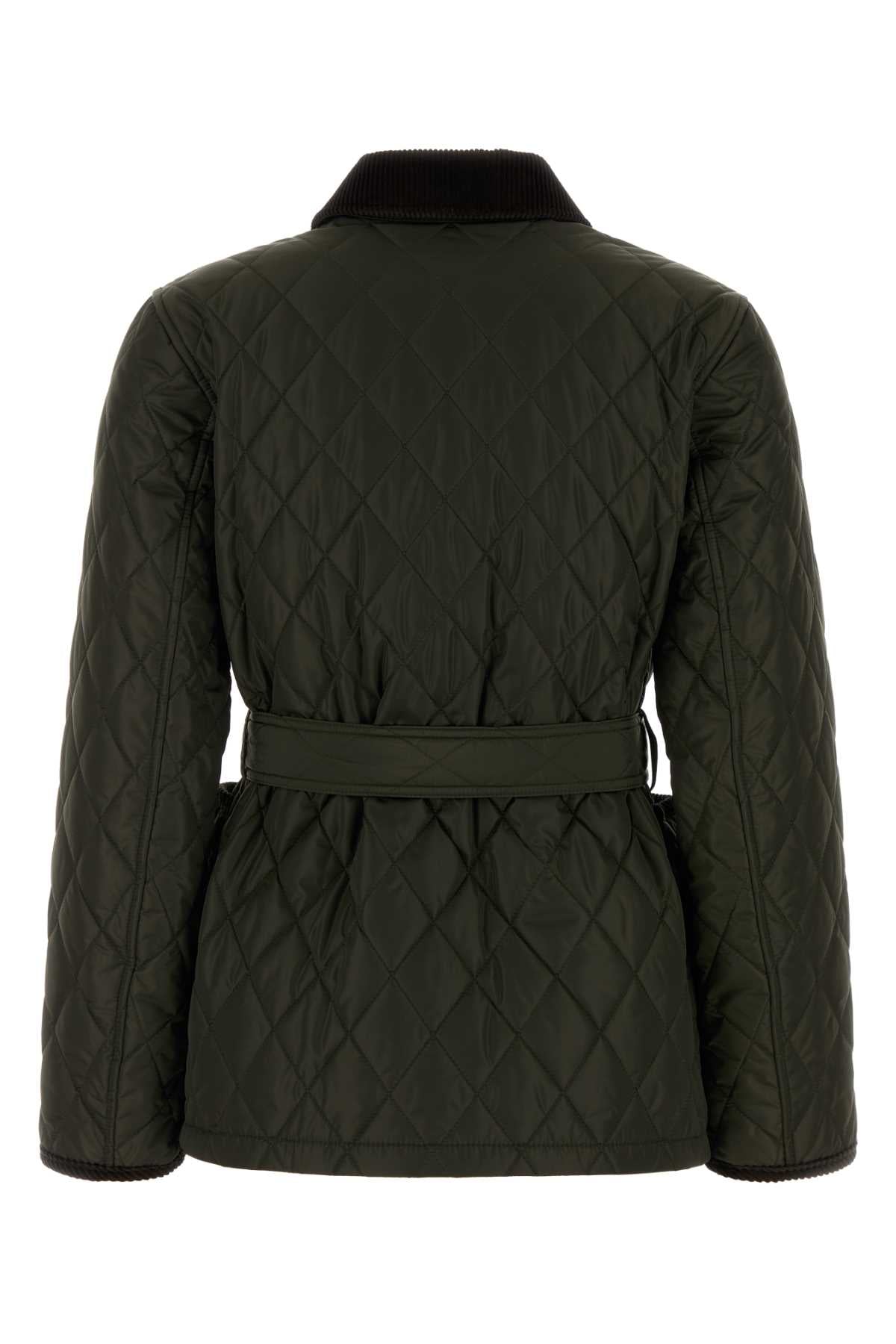 BURBERRY CHILTERN For Women Exterior: 100% Nylon Lining: 100% Cotton Padding: 100% Polyester