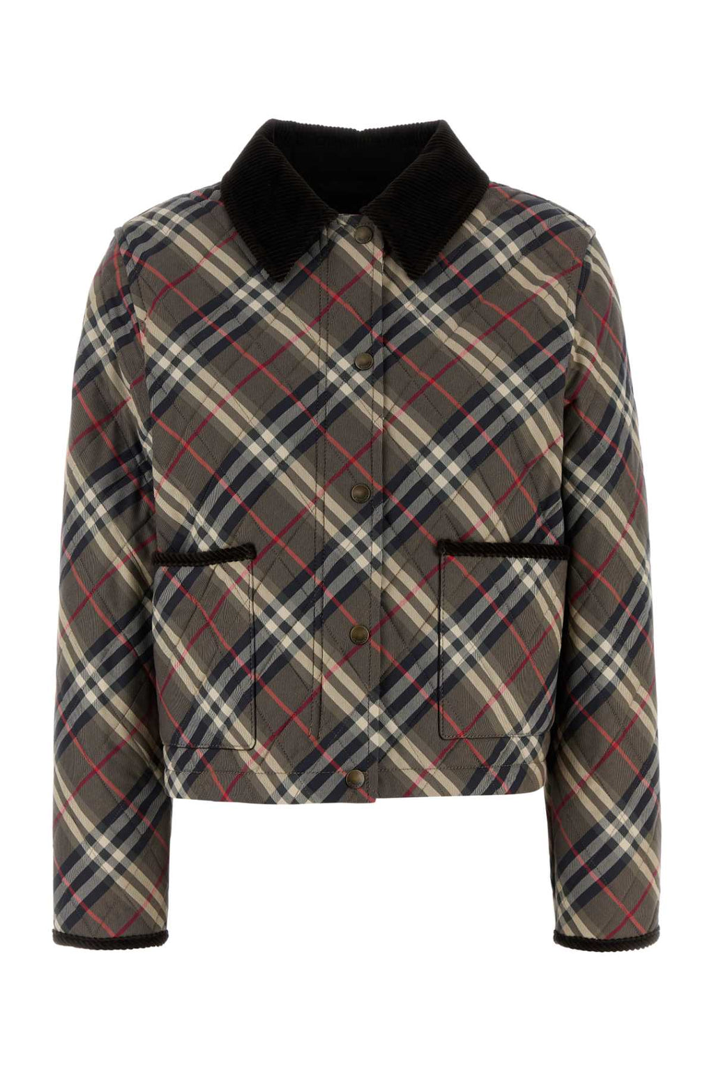 BURBERRY OLDHAM CHK For Women Exterior: 100% Cotton Lining: 100% Cotton Padding: 100% Polyester