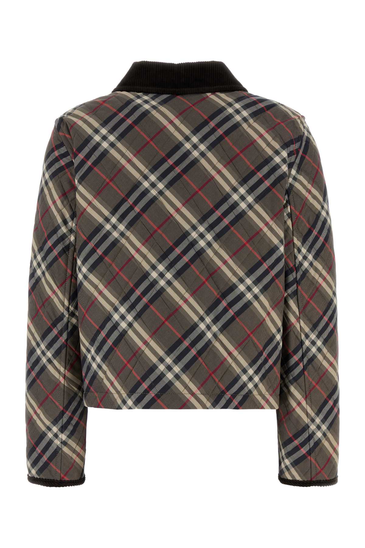 BURBERRY OLDHAM CHK For Women Exterior: 100% Cotton Lining: 100% Cotton Padding: 100% Polyester