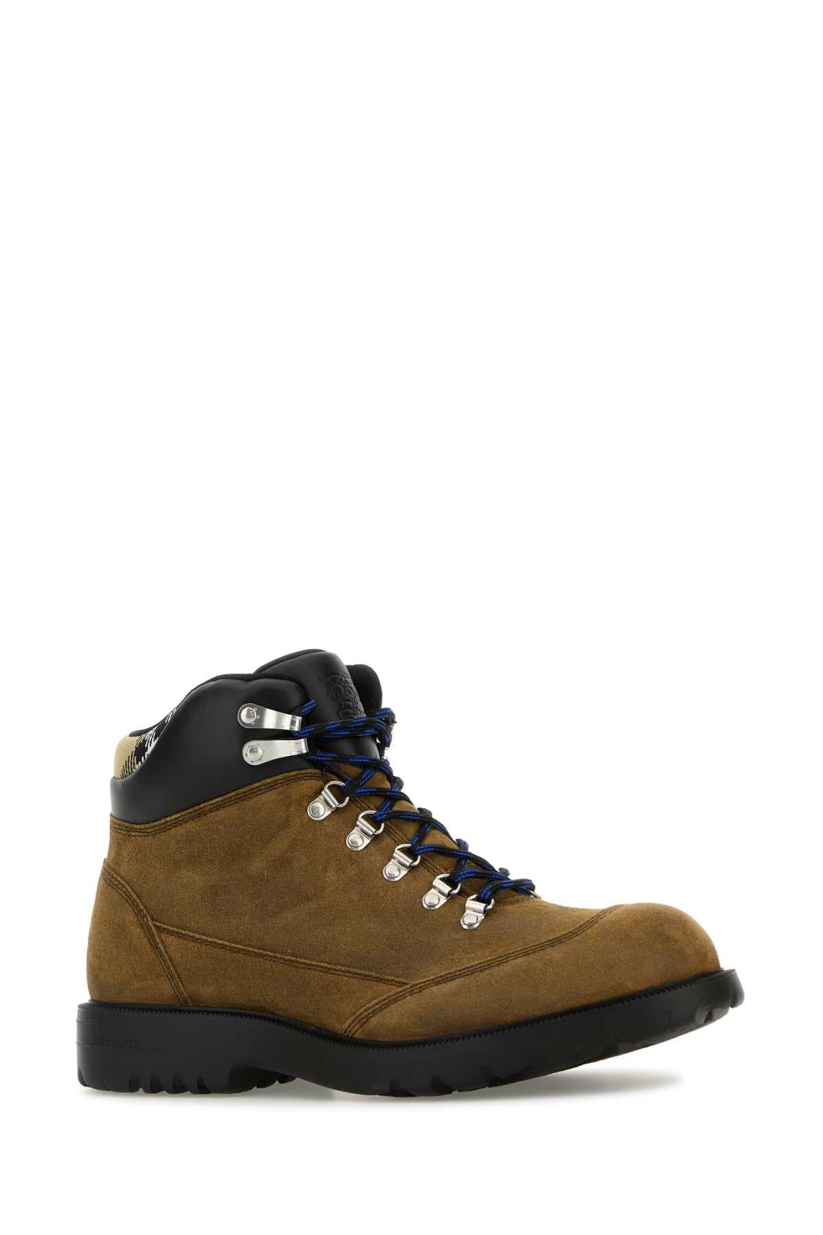 BURBERRY MF MOOR HIGH For Men Exterior: 100% Suede Lining: 100% Fabric Sole: Rubber