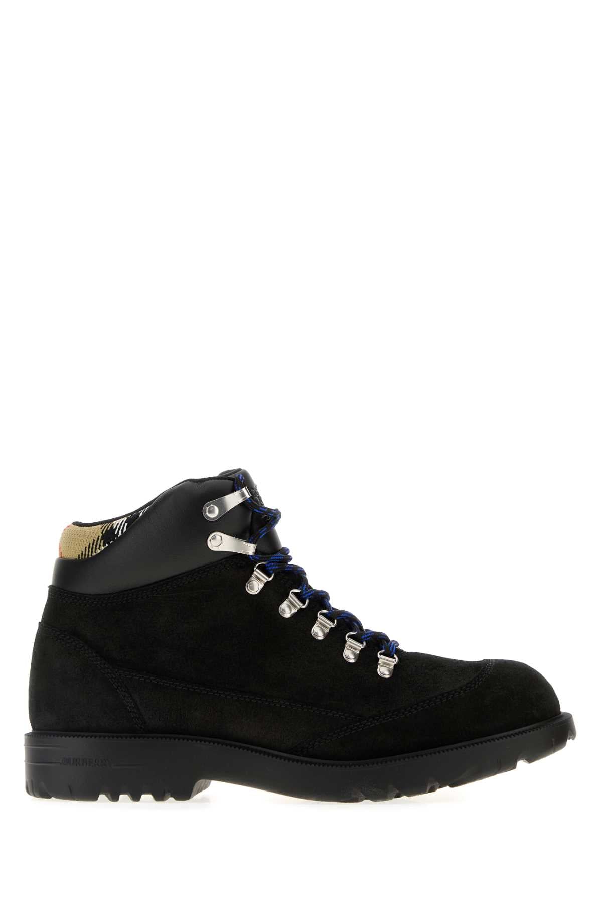BURBERRY MF MOOR HIGH For Men Exterior: 100% Suede Lining: 100% Fabric Sole: Rubber