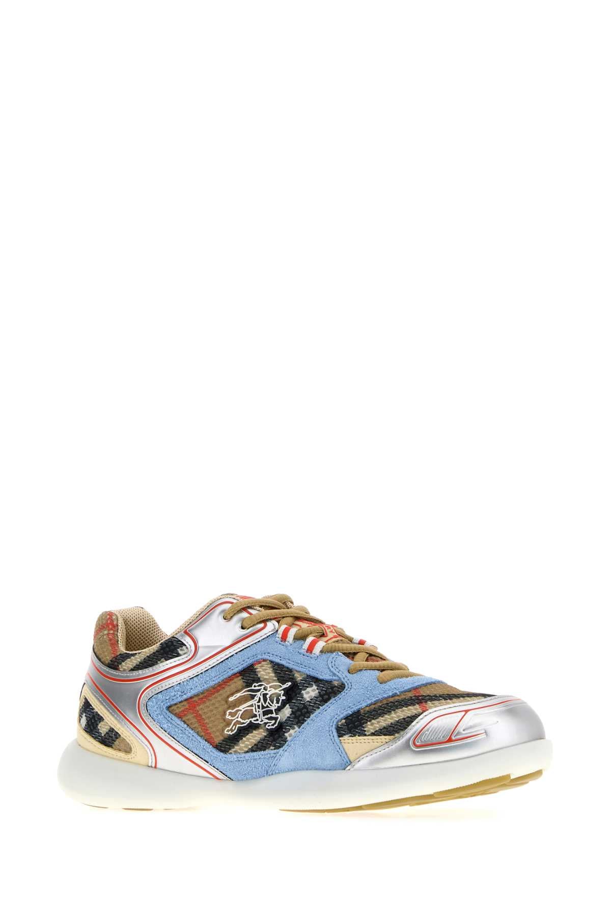 BURBERRY MF MATRIX SPORT For Men Exterior: 100% Fabric 100% Suede Interior: 100% Fabric Sole: Rubber