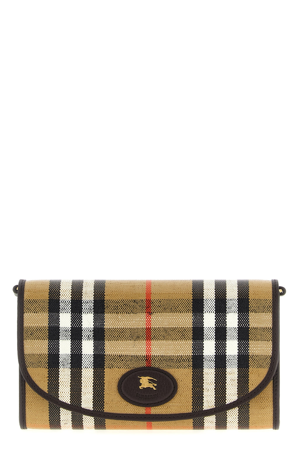 BURBERRY 'Highlands' wallet on chain For Women 69% co, 21% vi, 10% li