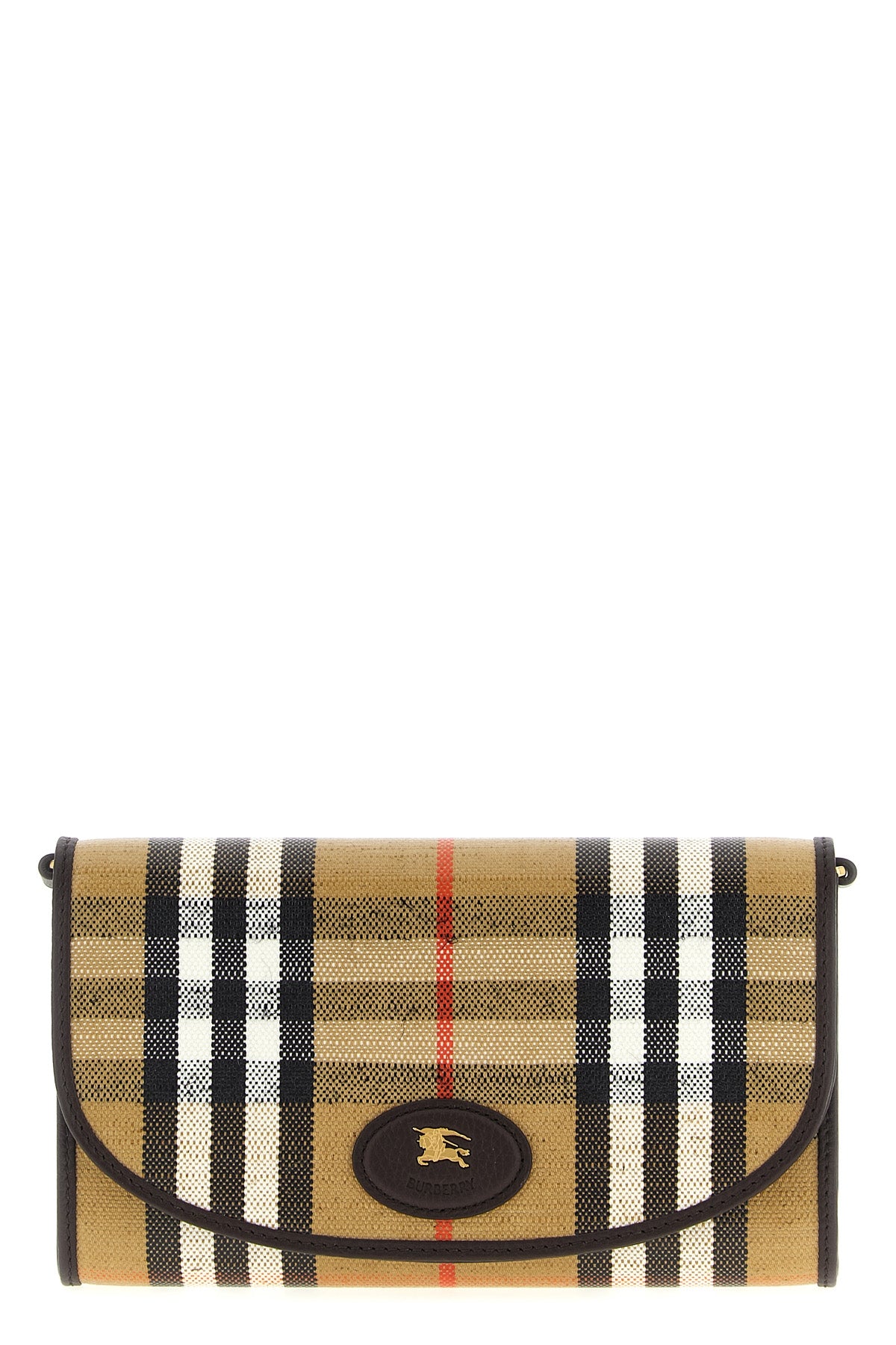 BURBERRY 'Highlands' wallet on chain For Women 69% co, 21% vi, 10% li