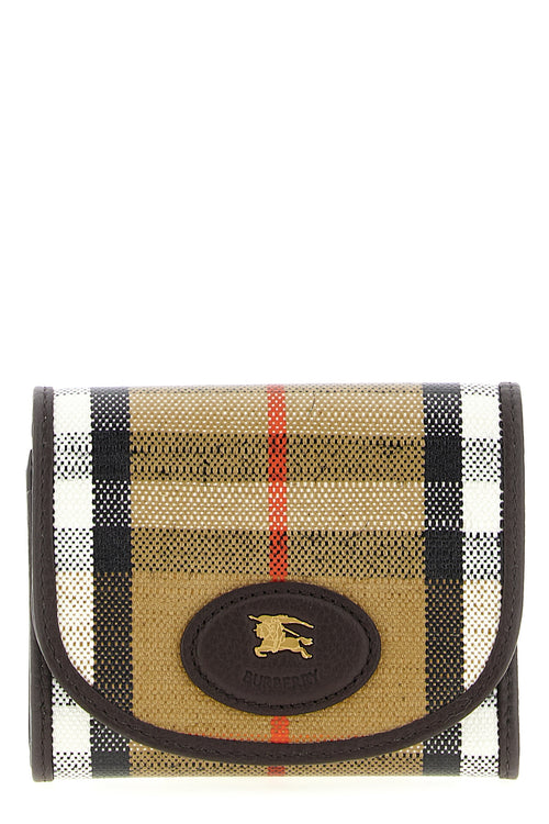 BURBERRY 'Highlands' wallet For Women 69% co, 21% vi, 10% li