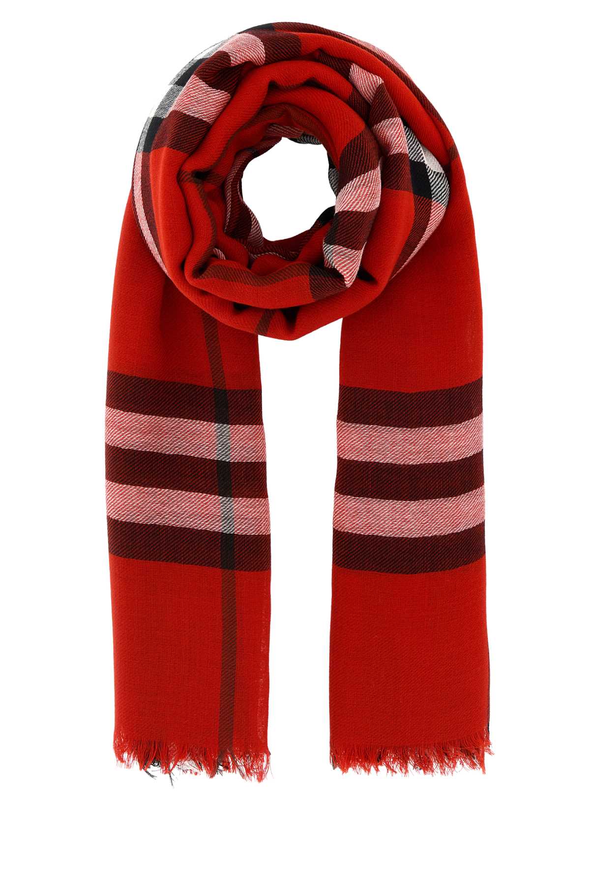 BURBERRY MU GIANT CHCK LWT WL For UNISEX Exterior: 100% Wool