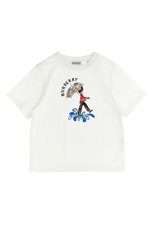 BURBERRY 'Cedar Soldier' T-shirt For Unisex baby 100% cotton