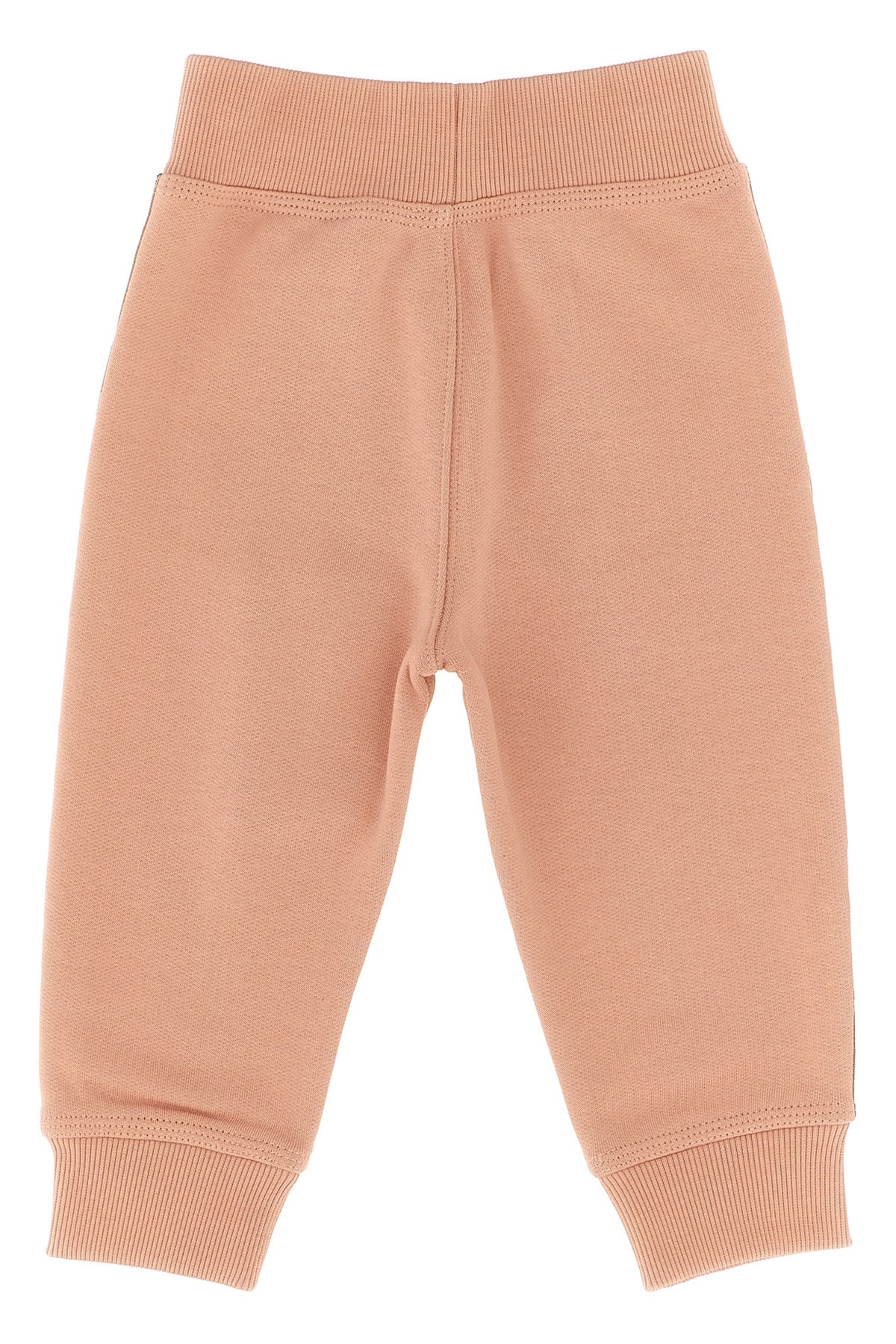 BURBERRY 'Jackson Check Tape' joggers For Baby girl 100% cotton