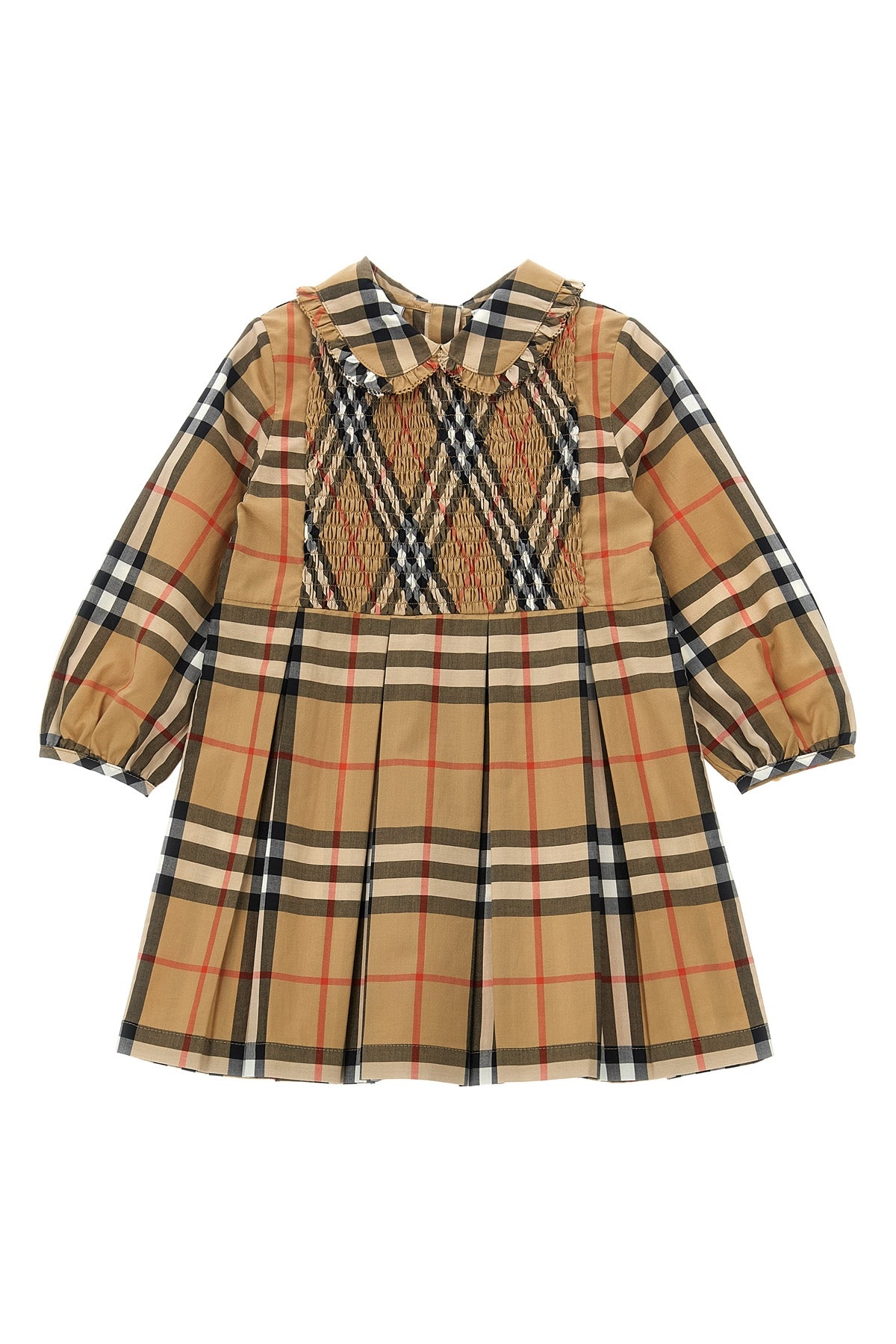 BURBERRY 'Ida' dress For Baby girl 100% cotton