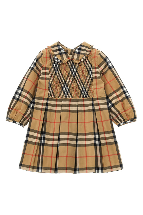 BURBERRY 'Ida' dress For Baby girl 100% cotton
