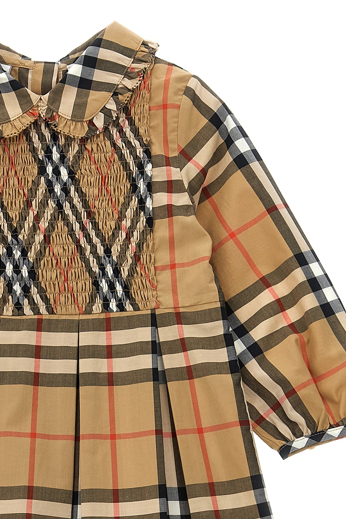 BURBERRY 'Ida' dress For Baby girl 100% cotton