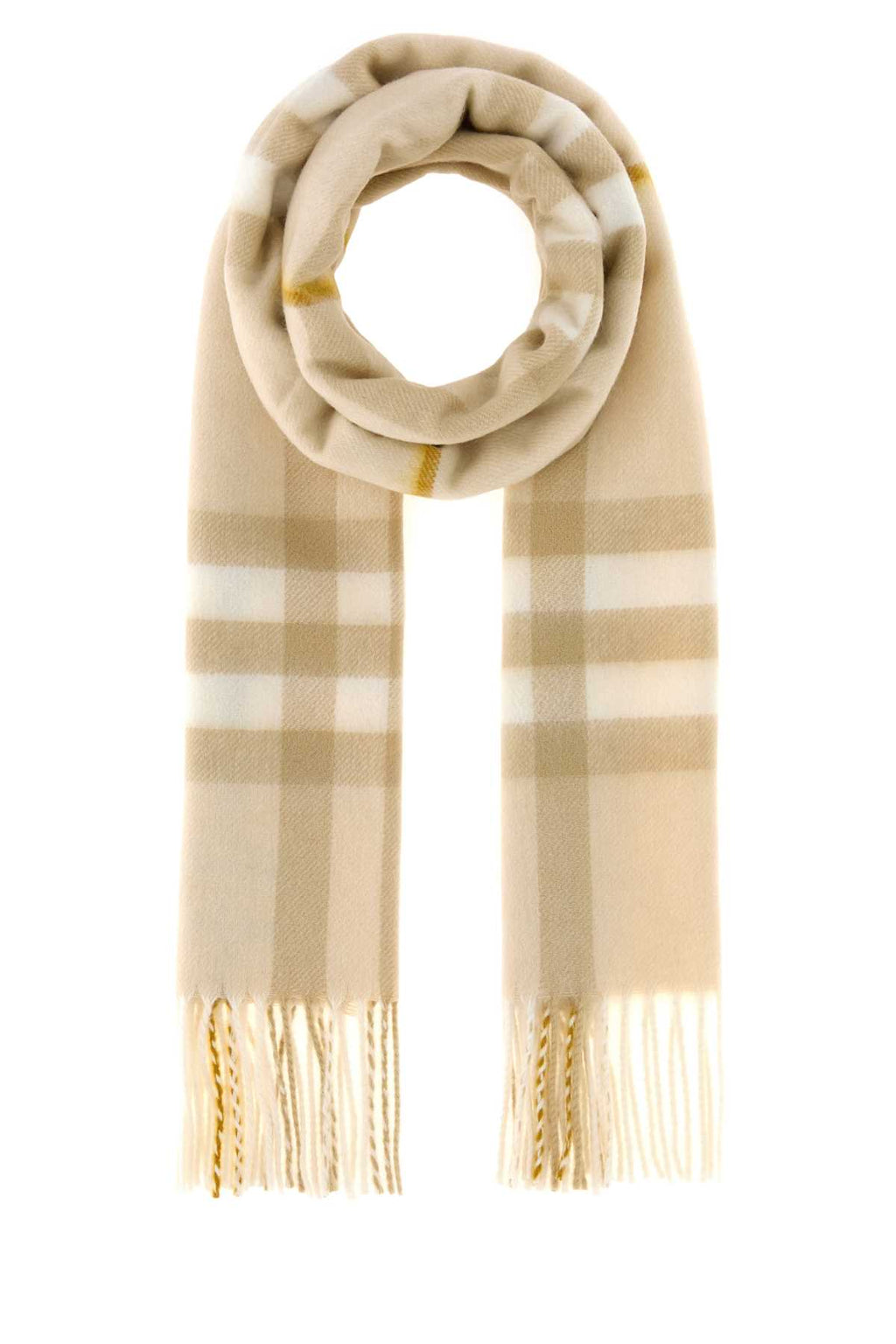BURBERRY MU GIANT CHK CS SC For UNISEX Exterior: 100% Cashmere