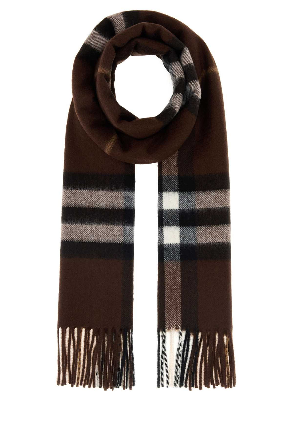 BURBERRY MU GIANT CHK CS SC For UNISEX 100%CASHMERE
