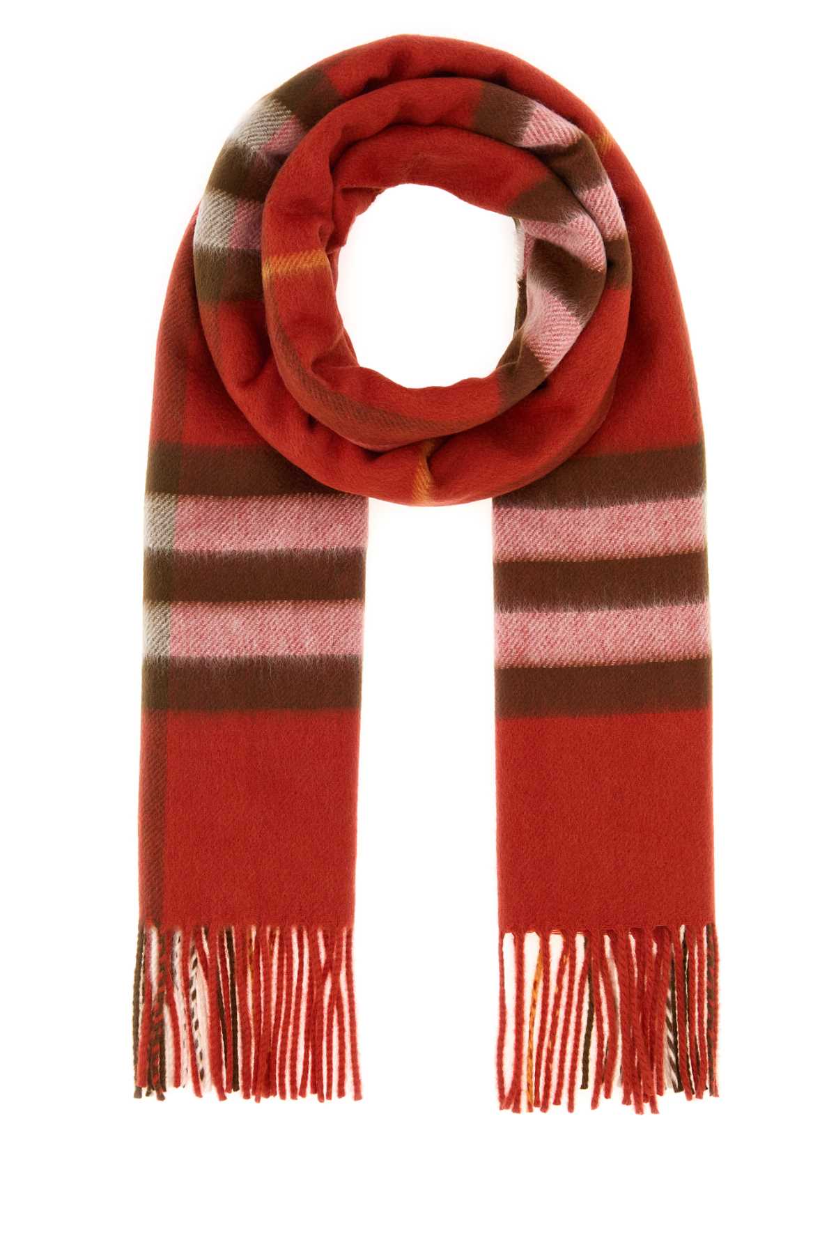 BURBERRY MU GIANT CHK CS SC For UNISEX Exterior: 100% Cashmere