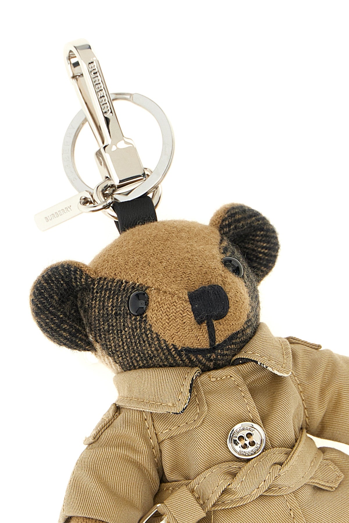 BURBERRY 'Orsetto Thomas' keyring For Women 100% cashmere